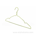 EISHO Colorful Wire Laundry Hangers with Notches